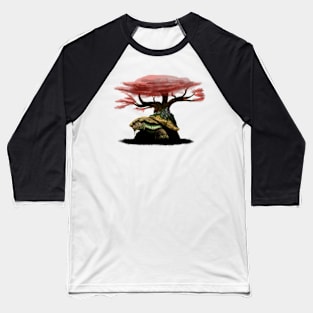 Giant Turtle Baseball T-Shirt